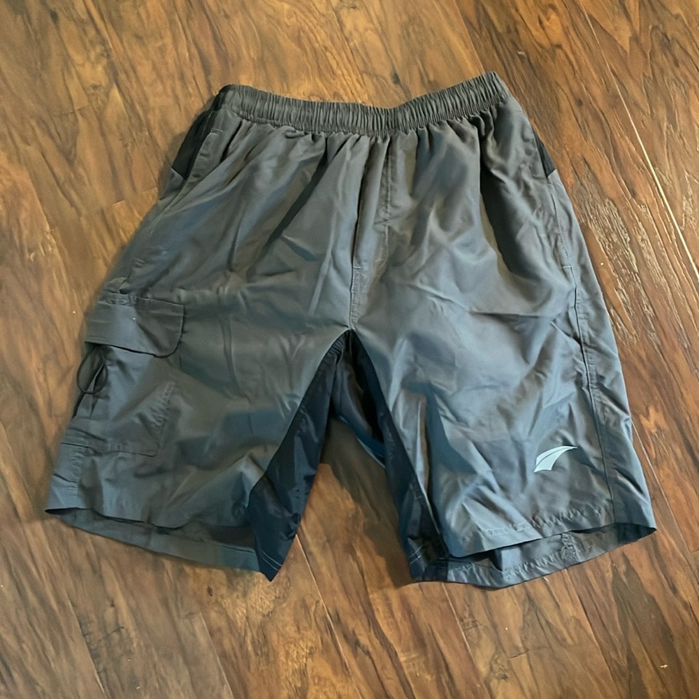 EZRUN Men's 3D Padded Mountain Bike Shorts Lightweight MTB Cycling Shorts, Small